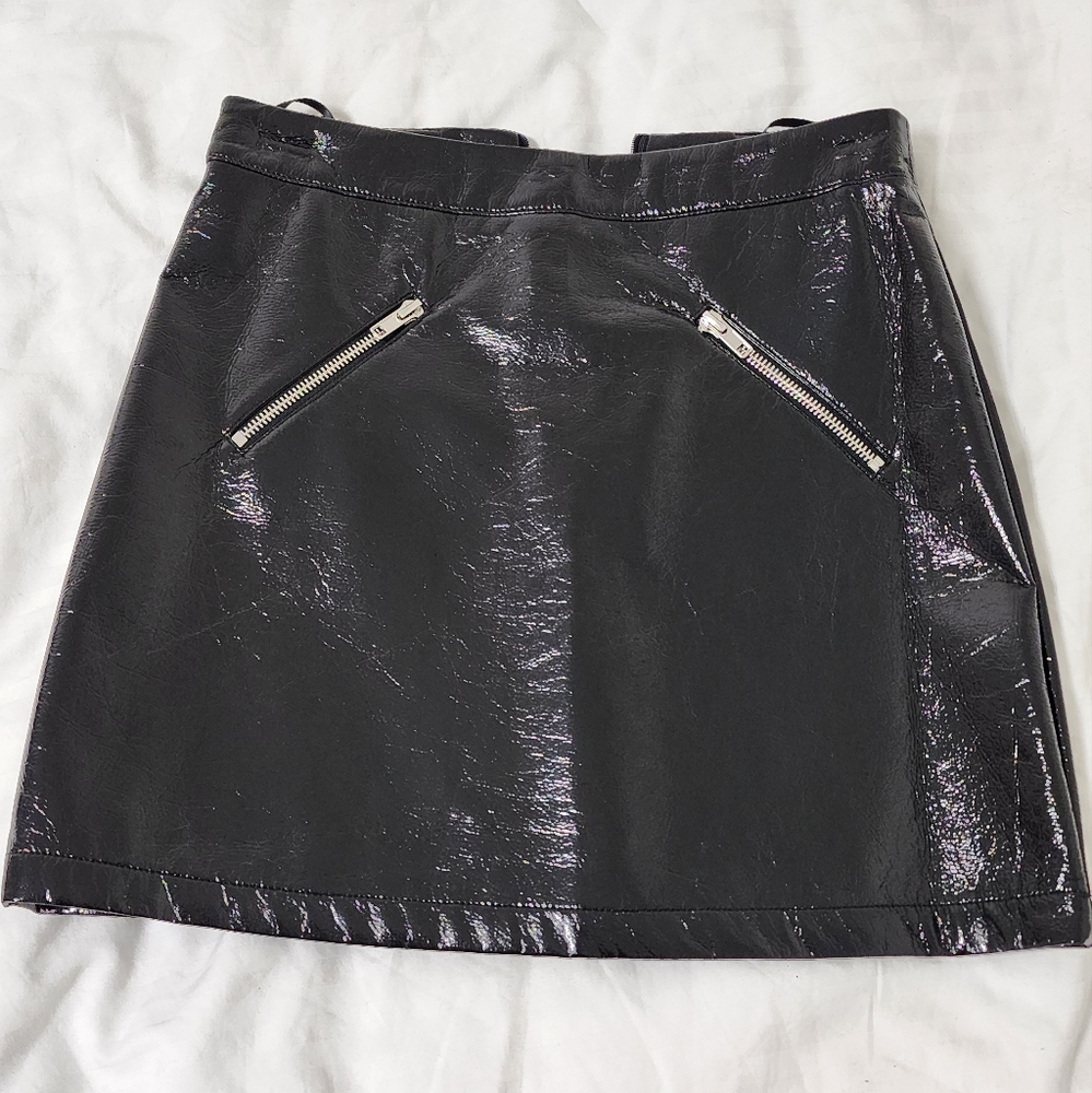 Fashion Nova Black Mini Skirt XS